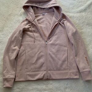 NOBULL Women's Light Pink Zip-Up Jacket